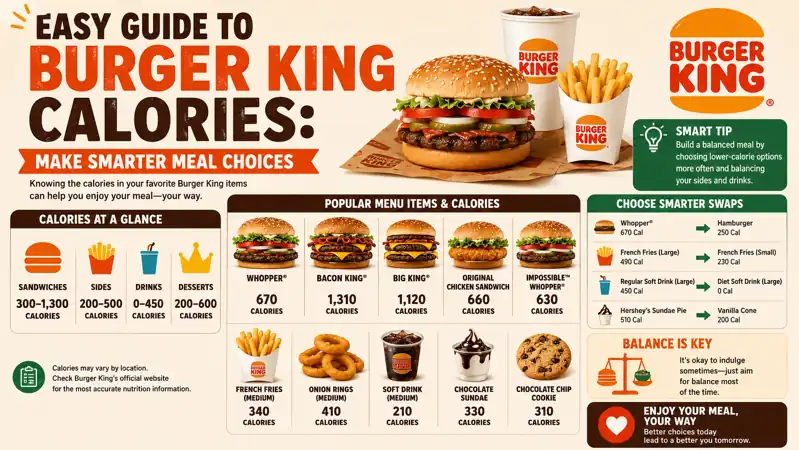 Easy Guide to Burger King Calories: Make Smarter Meal Choices